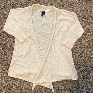 Take Out Cream Cardigan Sweater